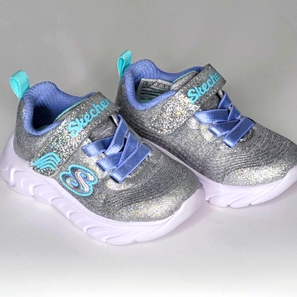 Sketchers Toddler Dynamic Dash - Infinite Shimmer - Picture 2 of 5